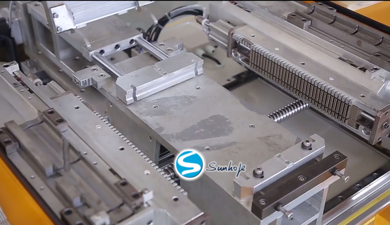 Semi Automatic Radiator Core Builder Machine With 120mm Max Head Plate Size