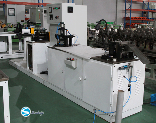 Aluminium 6.5-10 Tube Pitch Radiator Fin Forming Machine Roller Forming Model