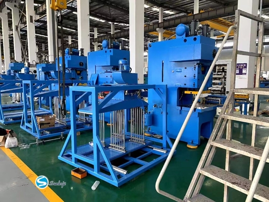 600mm Collecting Height And 290mm Throat Depth C Type Aluminum Fin Press Machine