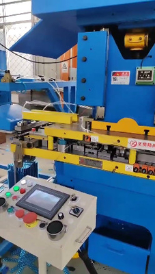 630KN Pressure C Type Fin Press Machine With 15.88mm Fin Mold Die