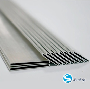 Aluminum Radiator Tube For Silver Temperature Range -20C- 120C In Automotive Industry