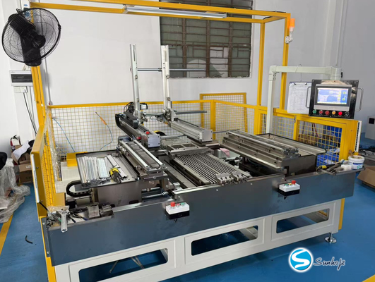 Workstation Radiator Core Builder Machine With Long Service Life And Maximum Size Of Head Plate width 100mm