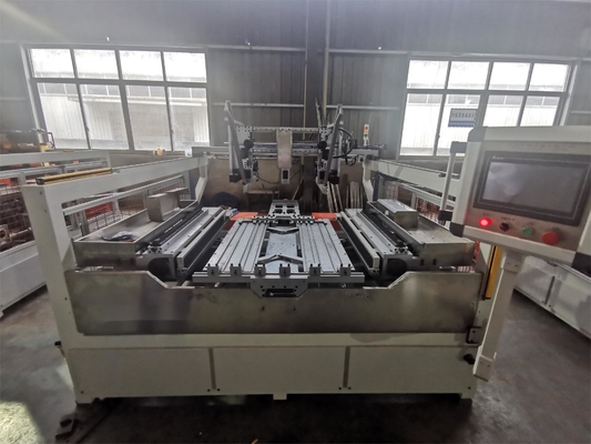 Stable Performance Aluminum Radiator Core Assembly Machine 1 Workstation 3 Indenters for Consistent Production