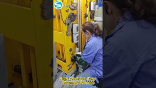Ecco come viene assemblato il nucleo dello scambiatore di calore ⚙️