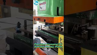 Processo di produzione delle piastre di testata del radiatore | Parte personalizzata OEM