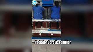 Assemblatore del nucleo del radiatore
